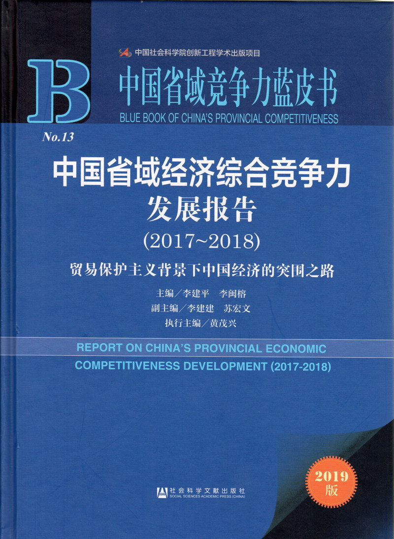 黄色网站操逼的中国省域经济综合竞争力发展报告（2017-2018）